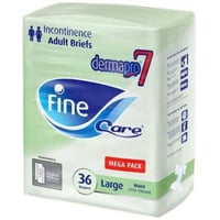 فاين كير حفاضات كبار السن عبوة التوفير مقاس كبير 3...