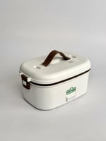 لانش بوكس كهربائي لتسخين الطعام بالسيارة لون ابيض