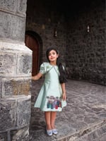 فستان اليوم الوطني جديد وانيق