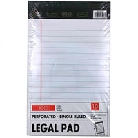 نوت بوك ماركة روكو مسطر مقاس A4 لون ابيض