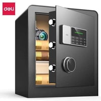 خزنه ديلي امان مع رمز سري بشاشه عرض اسود Deli ET 5...