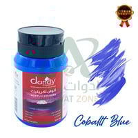 ألوان اكريليك لون ازرق كوبيلت 500 مل