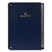 دفتر توقيع 20 جزء غلاف فينيل ( A-Z) - مقاس FC