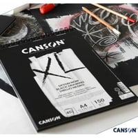 كراسة رسم أسود 150 جم XL , كانسون