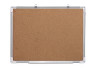 لوحة إعلانات فلين مزدوجة الجهتين بإطار ألومنيوم لل...