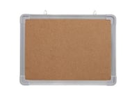 لوحة إعلانات فلين مزدوجة الجهتين بإطار ألومنيوم لل...