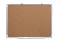 لوحة إعلانات فلين مزدوجة الجهتين بإطار ألومنيوم لل...