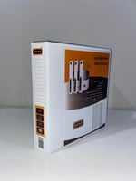 كنت مجلد ملفات حلقتين مقاس 1 بوصه