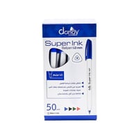 اقلام حبر داندي لون اخضر علبه 50 قلم