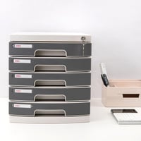 كبينه لتخزين المستندات بقفل ماركة دلي Deli