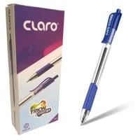 اقلام حبر جاف أزرق تريون ضغاط , كلارو 0.7 مم علبه*...