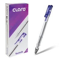 اقلام ,قلم حبر أزرق جاف علبه 10 قلم تكنيك 0.7 ملم...