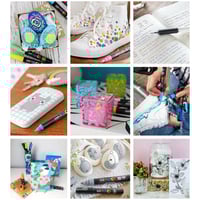 الوان بوسكا ماركر باسـتيل 8 ألوان برأس مقاس 0.7 مم