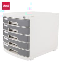 كبينه لتخزين المستندات بقفل ماركة دلي Deli