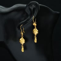 حلق ذهب عيار 21 (E5018) WF