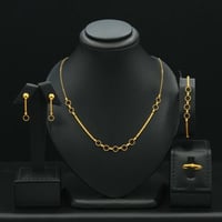 طقم ذهب عيار 21 (S6867)