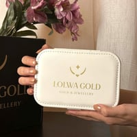 حقيبة حفظ مجوهرات ابيض (4089)