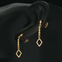 حلق ذهب ايطالي (E6272)