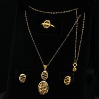 نصف طقم ذهب عيار 21 (HS5189)