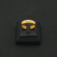 دبلة ذهب عيار 21 (R6897)