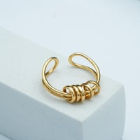 خاتم ذهب نسائي (R4146)