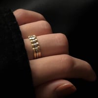 خاتم ذهب ايطالي (R4141) WF