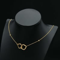 عقد + سوارة ذهب ايطالي (NB4385)