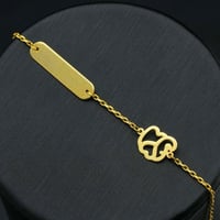 سوارة ذهب اطفال (B3846)