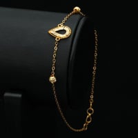 سوارة ذهب عيار 21(B4972)