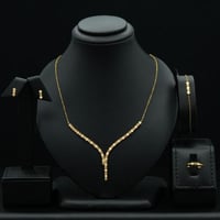 طقم ذهب عيار 21 (S5714)