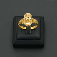 خاتم ذهب نسائي عيار 21 (R5870)