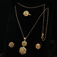 نصف طقم ذهب عيار 21 (HS5182)