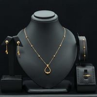 طقم ذهب عيار 21 (S5814)