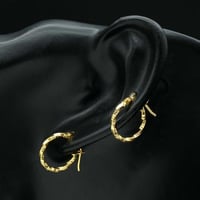 حلق ذهب ايطالي (E4050)