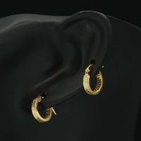 حلق ذهب ايطالي (E6360)