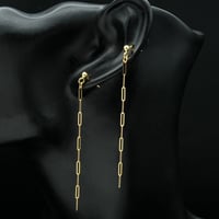 حلق ذهب نسائي (E4009) WF