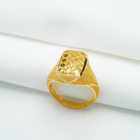 خاتم ذهب عيار 21 (R5127)