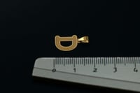 حرف ذهب D عيار 21 (P2296)