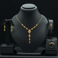 طقم ذهب عيار 21 (S5819)
