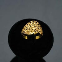 خاتم ذهب عيار 21 (R4630) WF