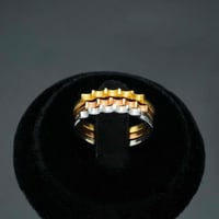 خاتم ذهب ايطالي (R4141) WF