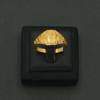 خاتم ذهب نسائي عيار 21 (R6156)