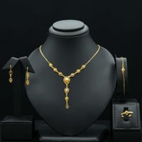 طقم ذهب عيار 21 (S5240)