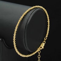 سوارة ذهب ايطالي دوريكا ذهبي (B6618)