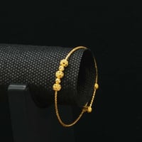 سوارة ذهب أطفال عيار 21 (K7137)