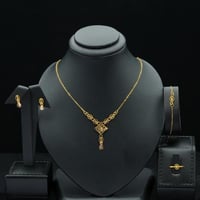 طقم ذهب بناتي عيار 21 (S5115)