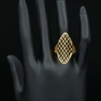 خاتم ذهب عيار 21 (R4646)