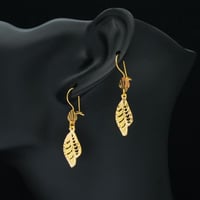 حلق ذهب عيار 21 (E5356) WF