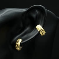 حلق ذهب ايطالي (E4039)