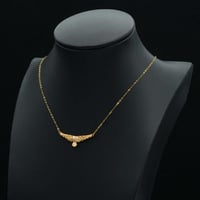 عقد الجناح ذهب عيار 21 (N5771)